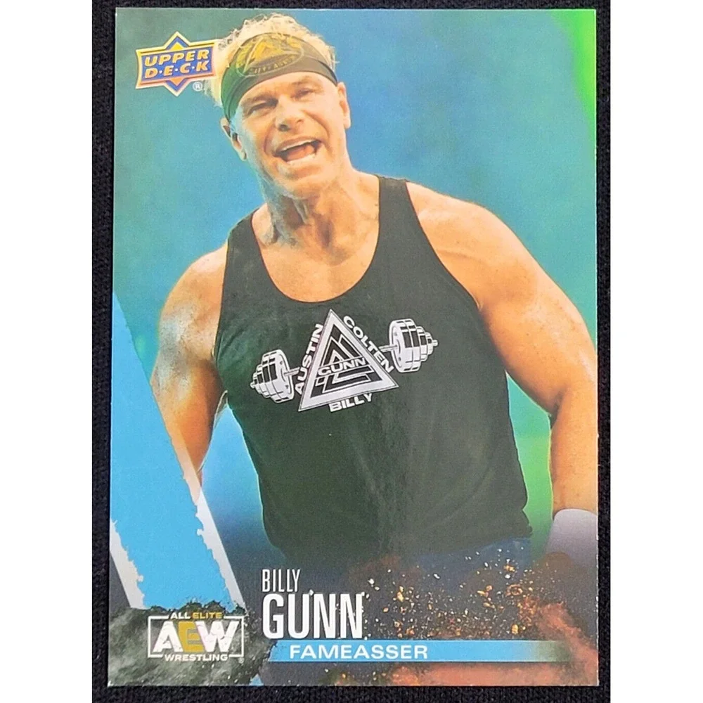 2021 UPPER DECK AEW BILLY GUNN FINISHER‎ SP INSERT